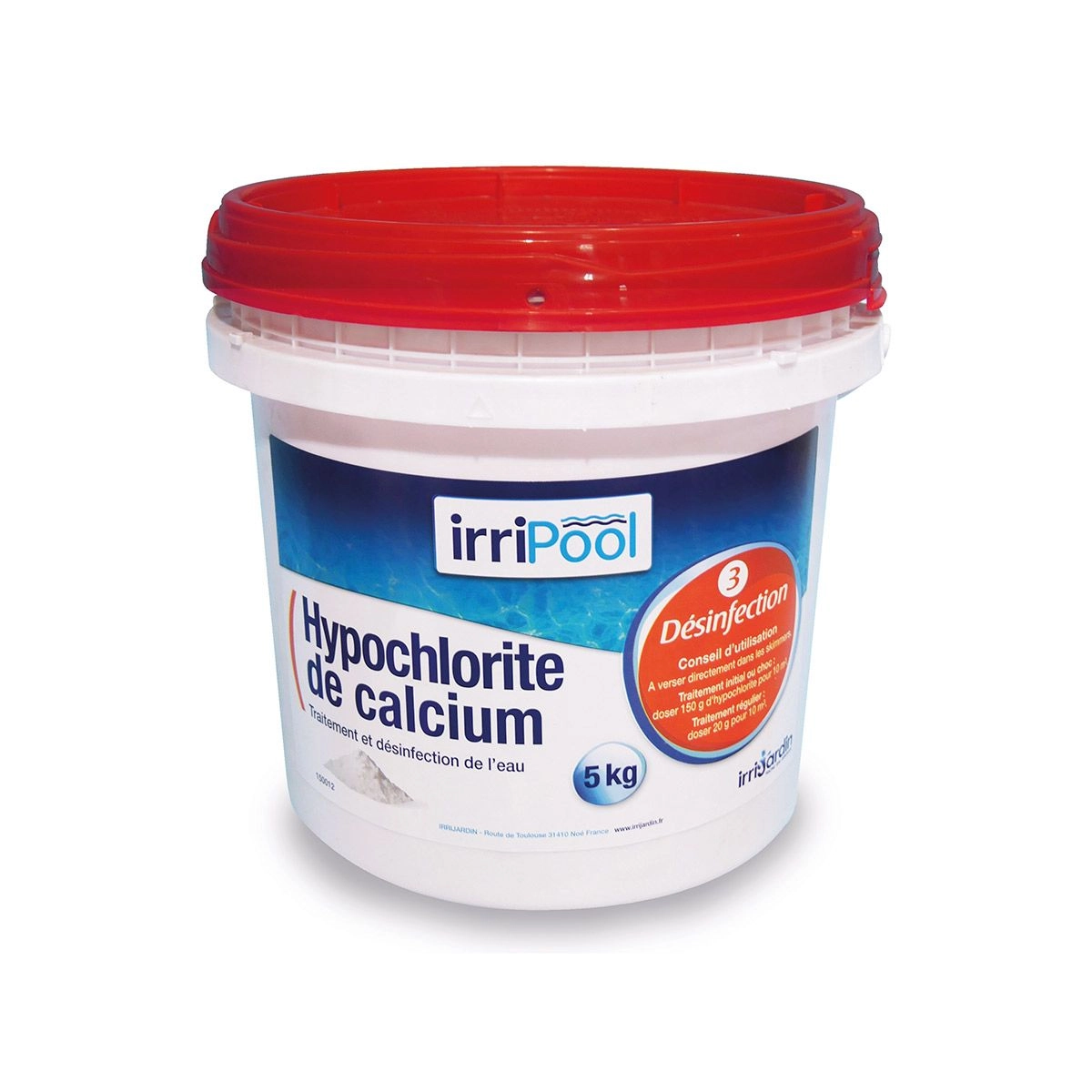 Hypochlorite De Calcium 5 Kg Irripool 1 Hypochlorite De Calcium 5 Kg Irripool