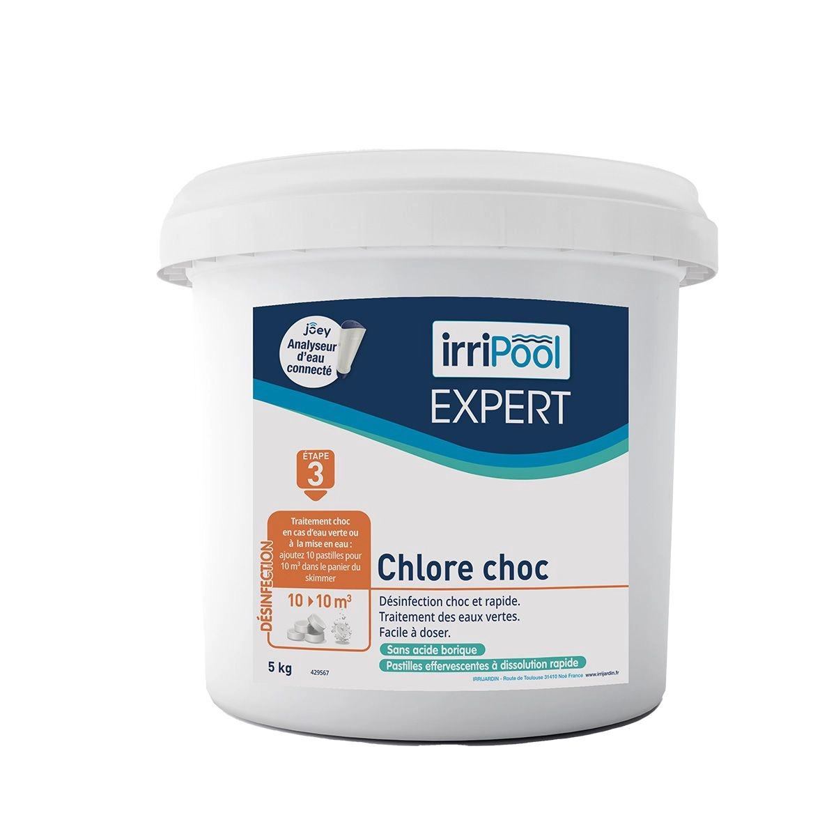 Chlore Choc 5 Kg Expert Irripool 1 Chlore Choc 5 Kg Expert Irripool