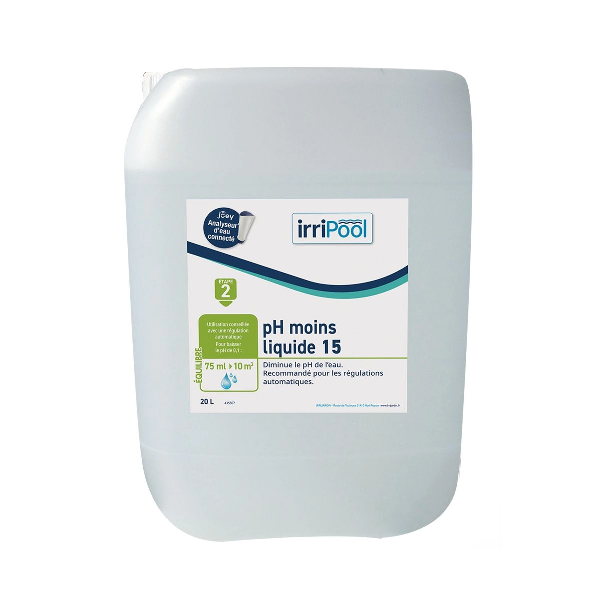 PH Moins Liquide 15 20 L Irripool 1 PH Moins Liquide 15 20 L Irripool