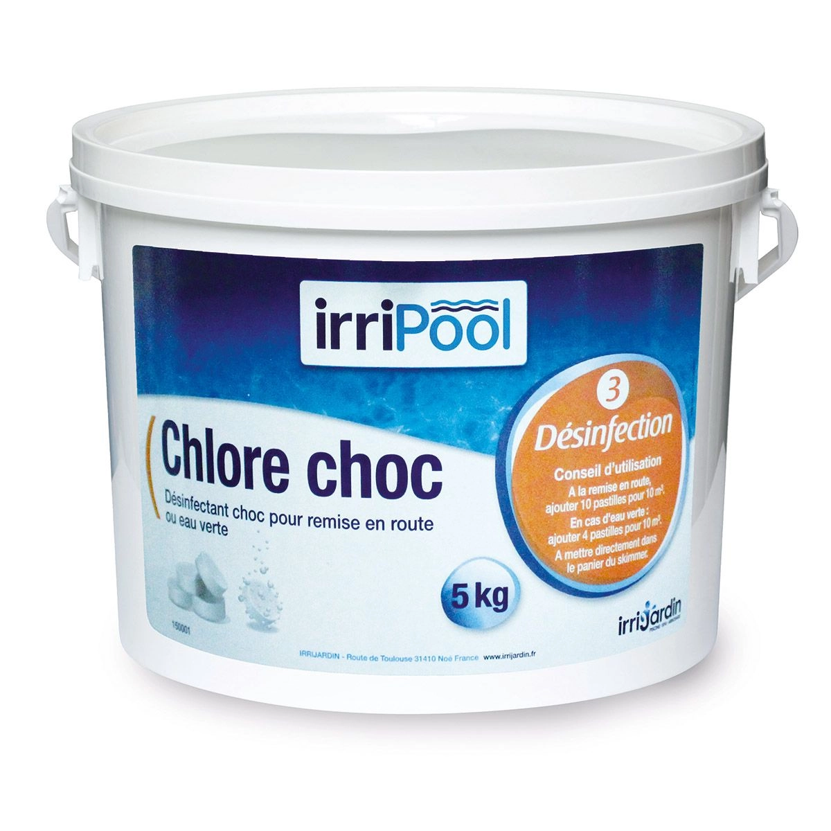 Chlore Choc 5 Kg Irripool 1 Chlore Choc 5 Kg Irripool