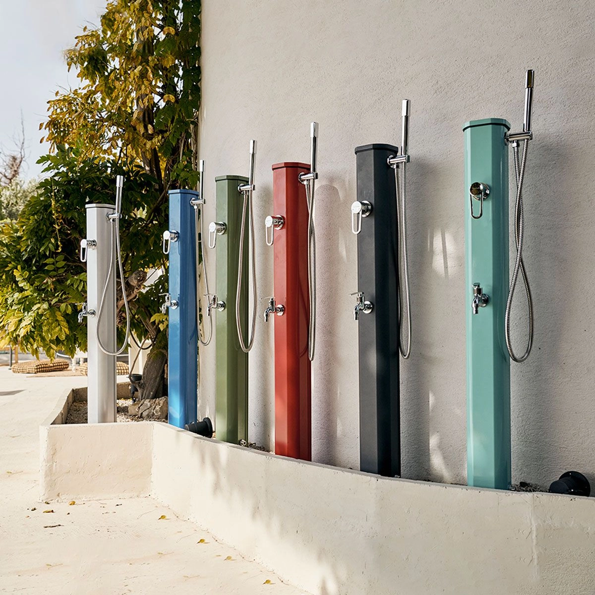 Douche Solaire Jolly Go Vert Réséda 2 Douche Solaire Jolly Go Vert Réséda – Image 2