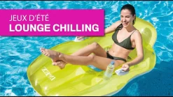 Matelas Gonflable Lounge Piscine Chilling Intex -Piscine Fournitures Boutique thumbnail 164326
